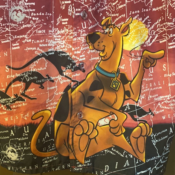 (146) Pre-Owned Boys Scooby Doo and Marvel Heroes Shirts Size 5 - Picture 4 of 13